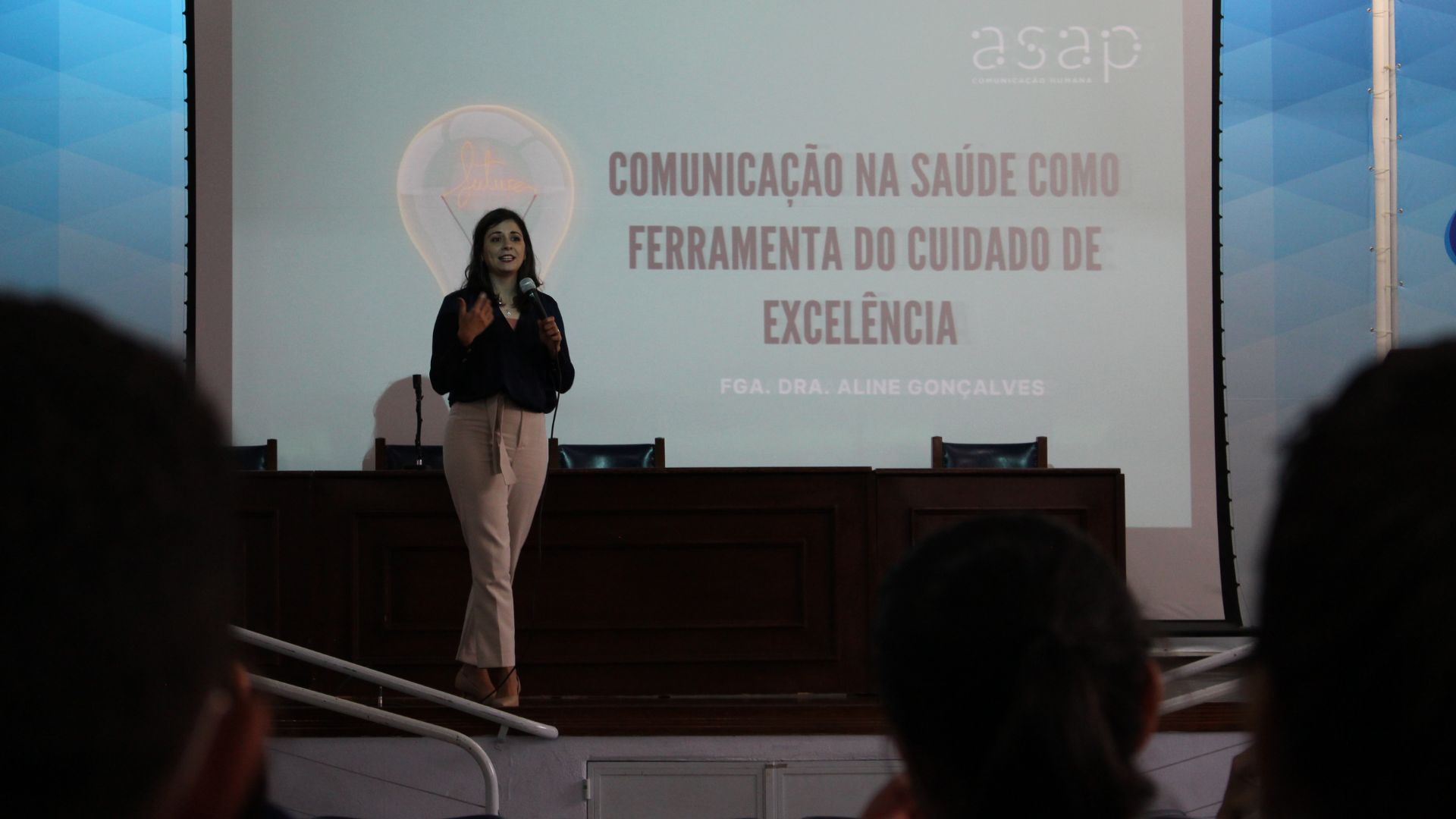 Palestra para o Hospital São Lourenço em Minas Gerais sobre Comunicação em Saúde