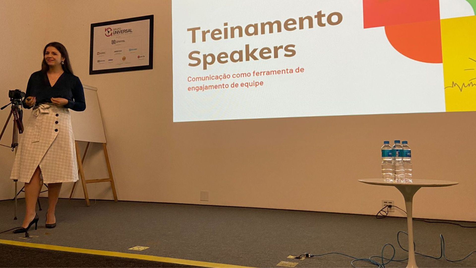 Treinamento de Speakers para Empresa Grupo Universal  em Parceria com a Agência Race Comunicação