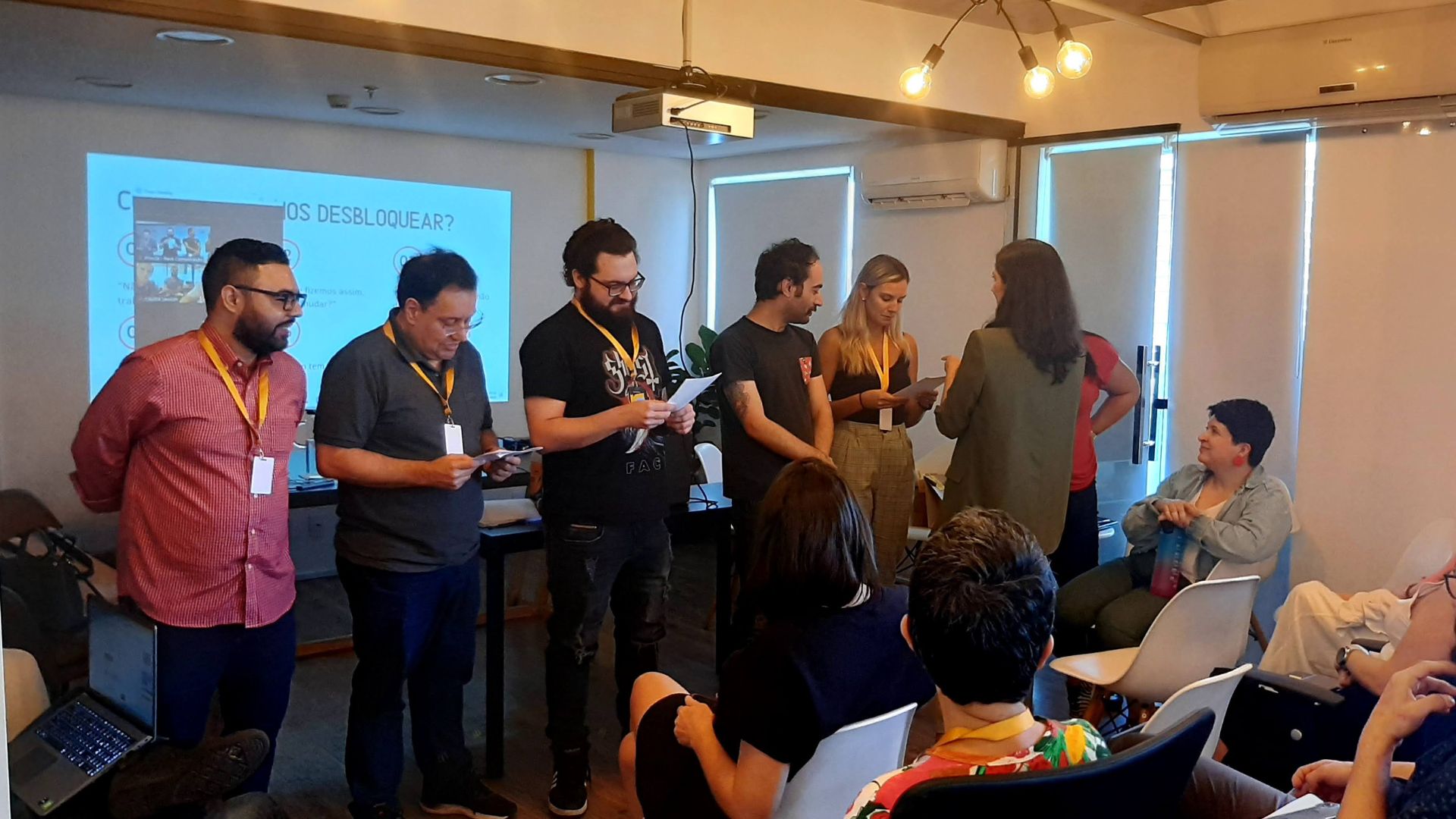 Treinamento de Comunicação Criativa para Colaboradores da Empresa RACE Comunicação